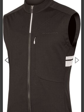 Endura Windchill Gilet Men’s Black Performance Cycling Vest